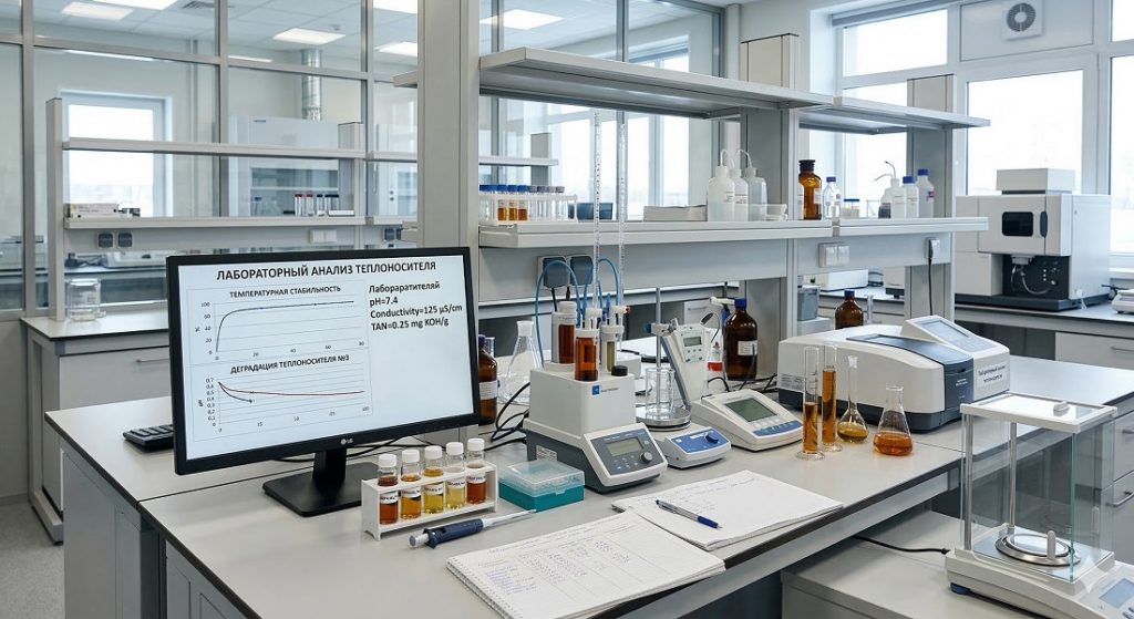 Лабораторный анализ теплоносителя