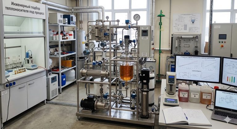 Инженерный подбор теплоносителя под процесс