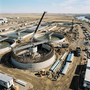 Строительство очистных сооружений